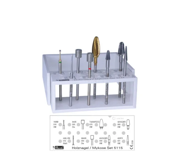 5115 MYKOS WOODEN NAIL SET