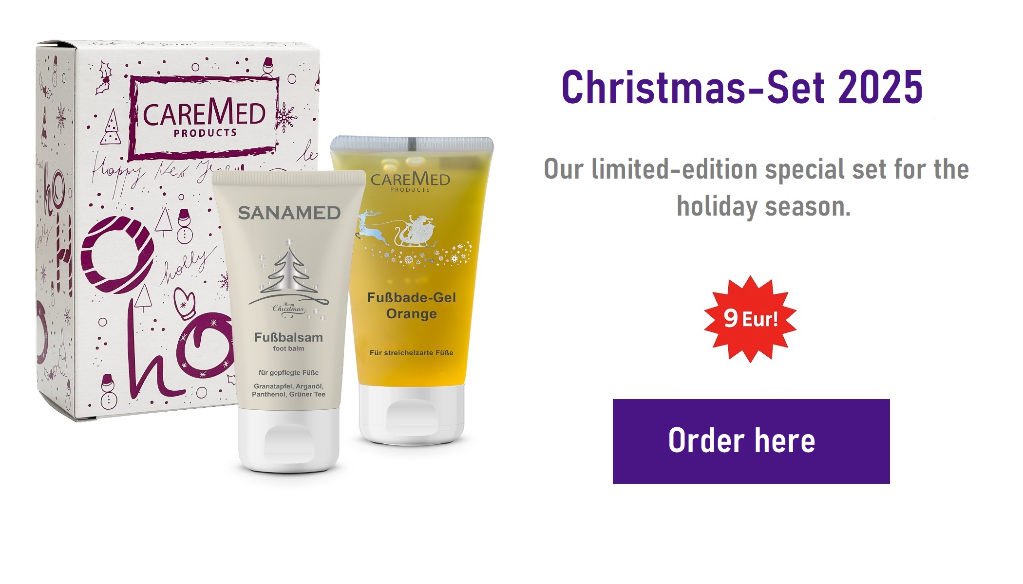 caremed christmas set caremed christmas set